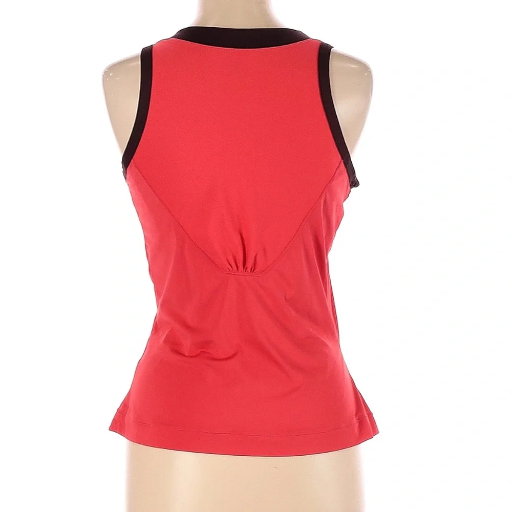 Nike Red Brown Tank Workout Top